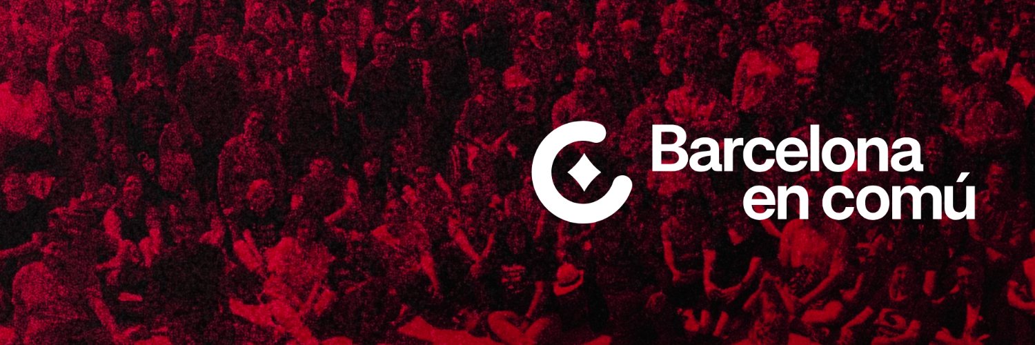 Barcelona en comú's banner