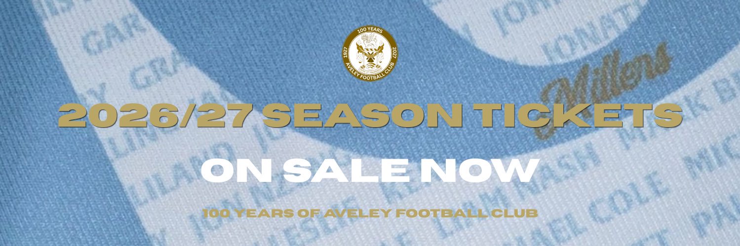 Aveley Football Club's banner