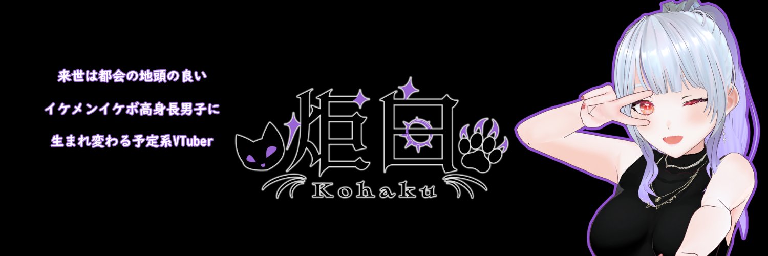 炬白(こはく)😼💜's banner