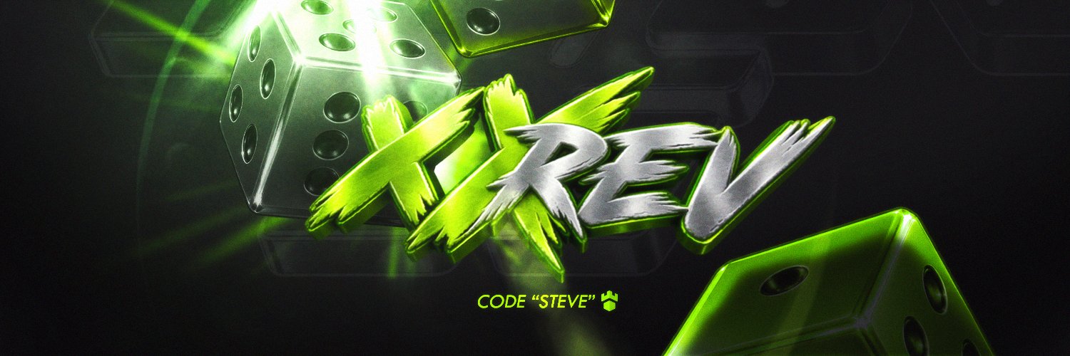 XXREV USE CODE “ STEVE ” ON GAMDOM's banner