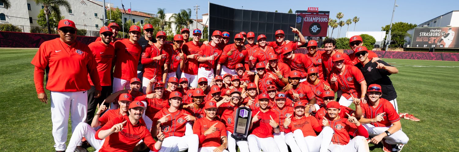 San Diego State Baseball's banner