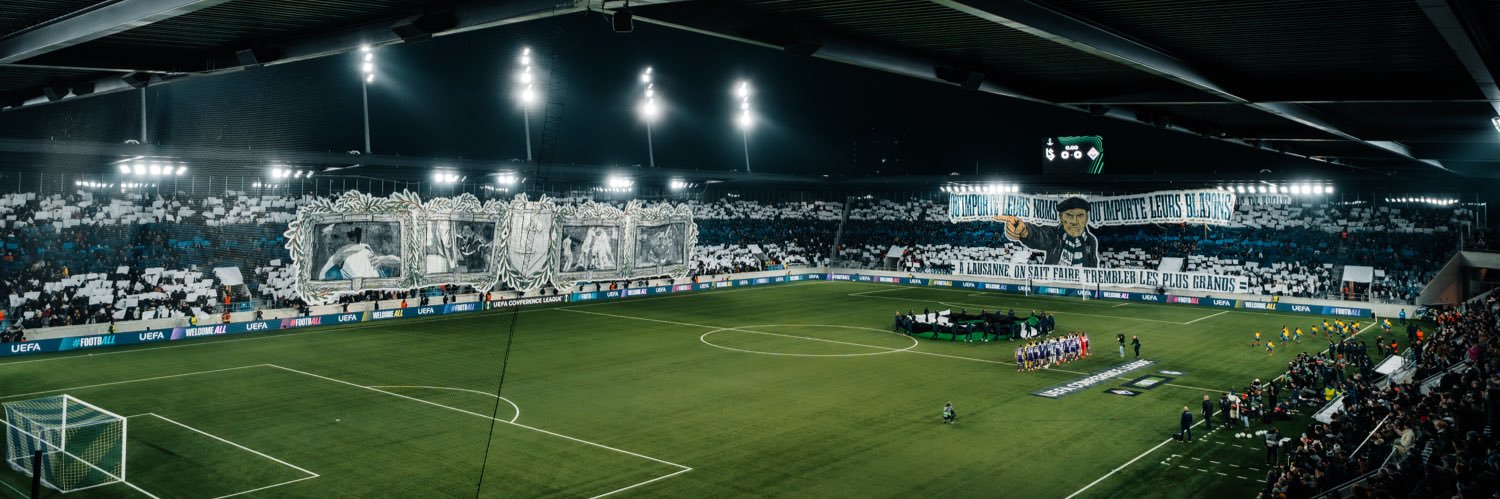 FC Lausanne-Sport's banner