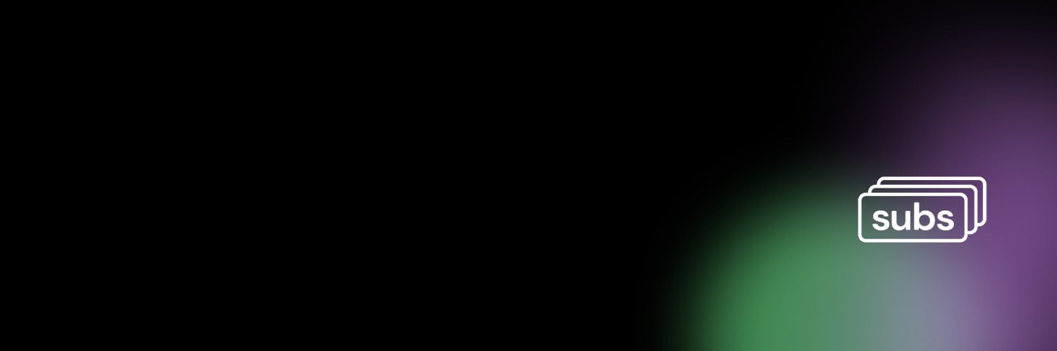 SubsManagement's banner