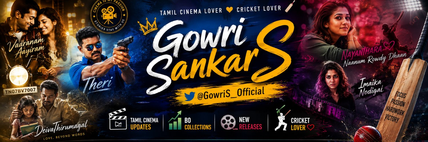 Gowri Sankar S's banner