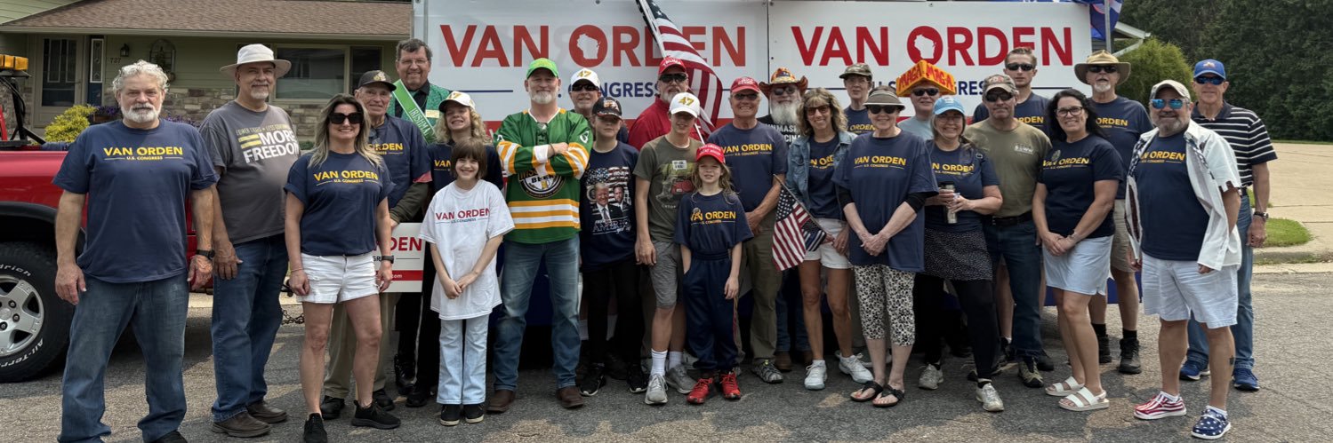 Derrick Van Orden's banner