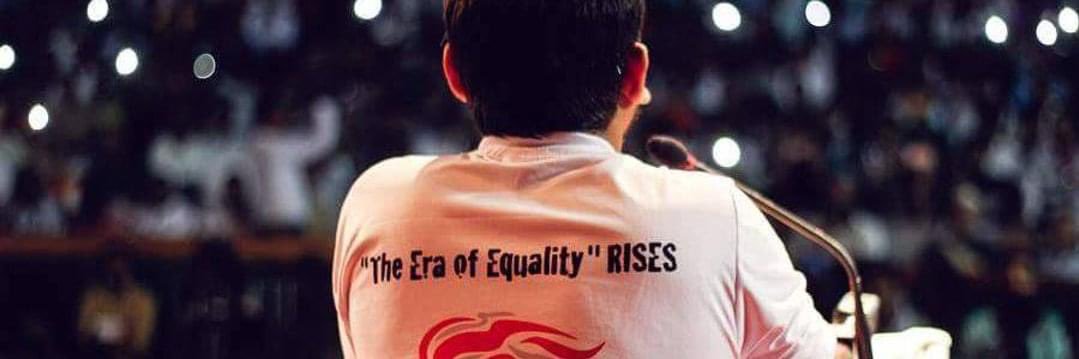 Kanhaiya Kumar's banner