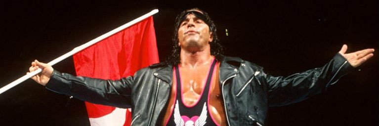 Bret Hart's banner