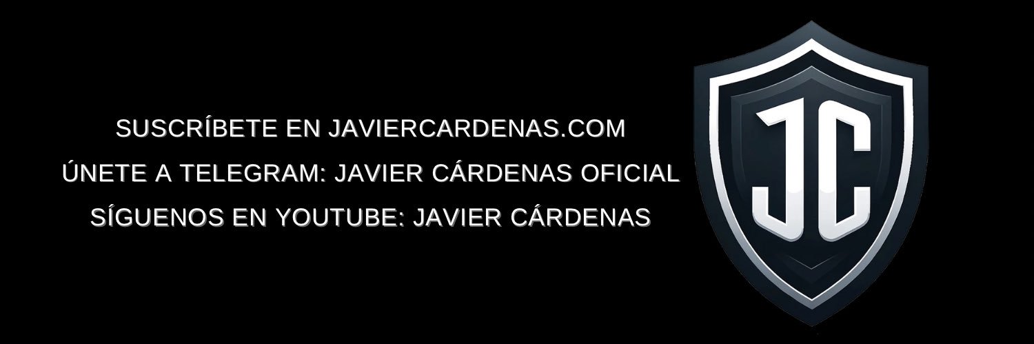 Javier Cárdenas's banner