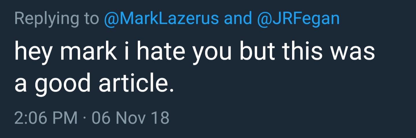 Mark Lazerus's banner