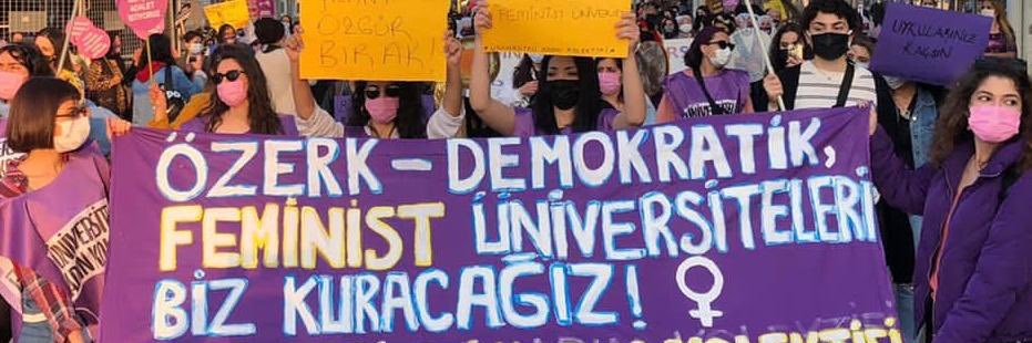 Üniversiteli Feminist Kolektif's banner