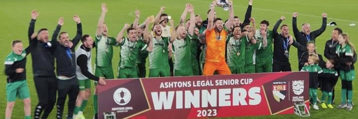Gorleston Football Club's banner