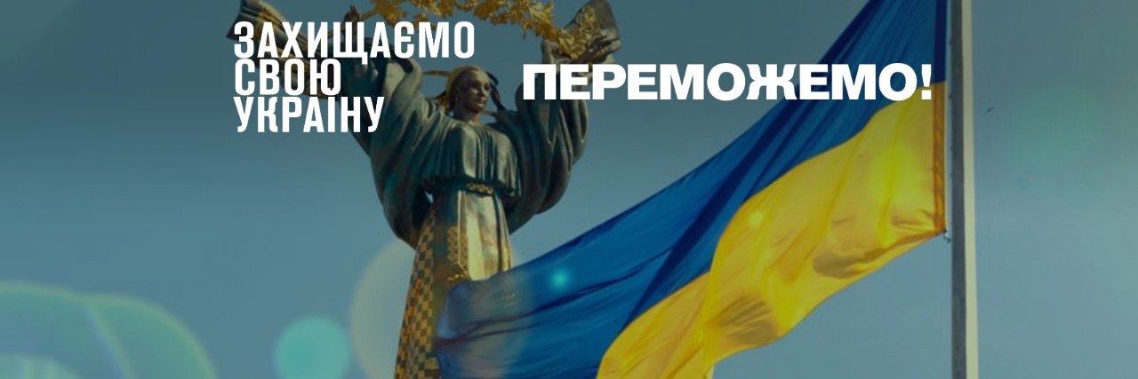 Serhiy Leshchenko's banner