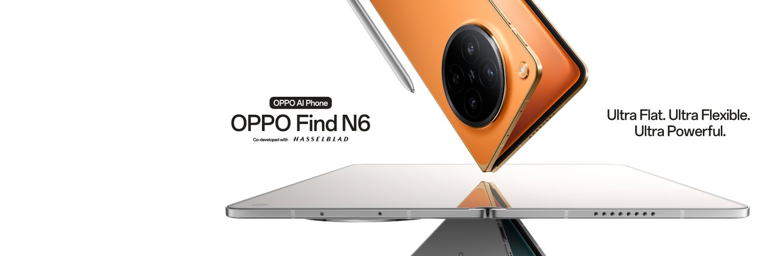 OPPO Arabia's banner