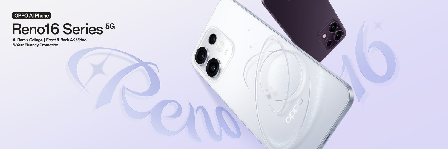 OPPO Arabia's banner