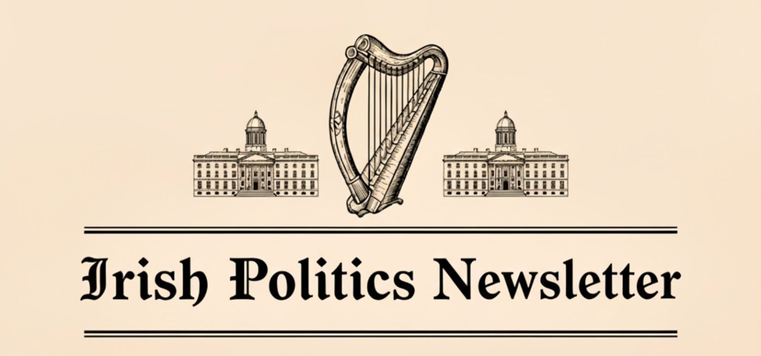 The Irish Politics Newsletter's banner
