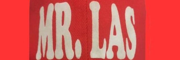 Mr Las's banner