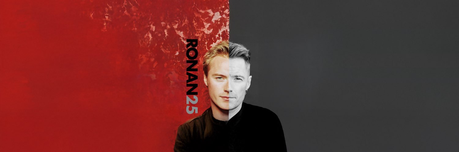 Ronan Keating's banner