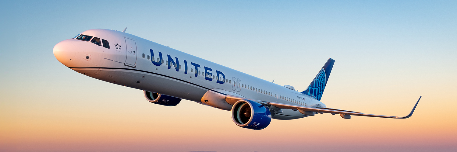 United Airlines's banner