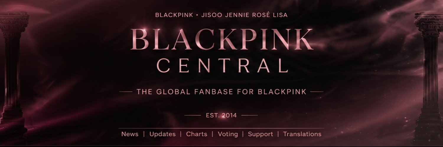 BLΛCKPIИK CENTRAL's banner