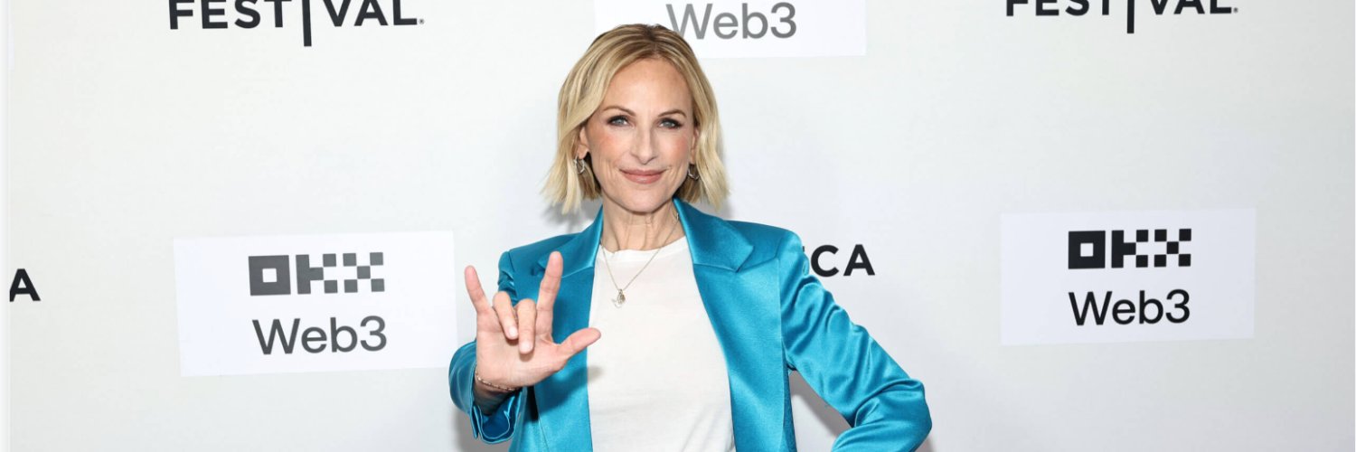 Marlee Matlin's banner