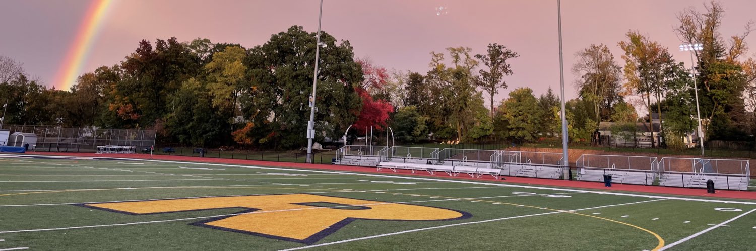 Ramsey High School's banner