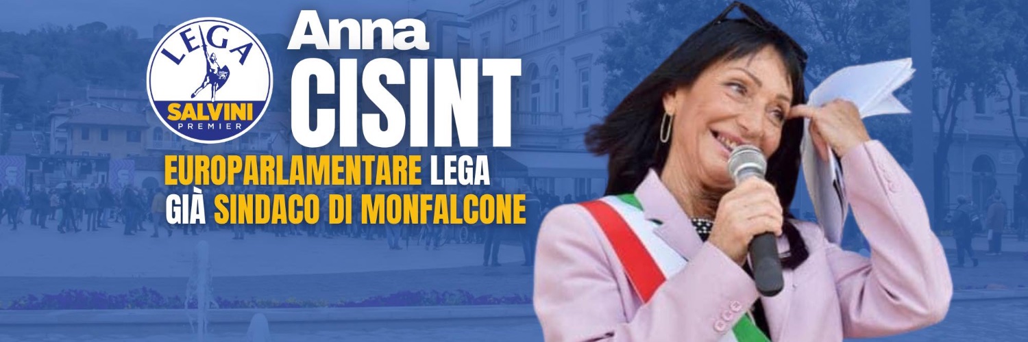 Anna Cisint's banner