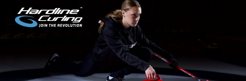 Hardline Curling's banner