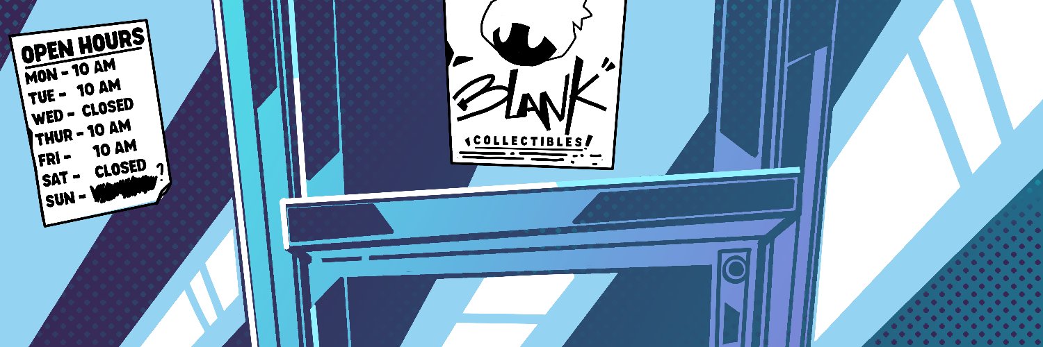 Blank's banner