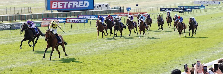 Racing TV's banner