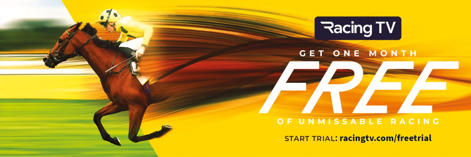 Racing TV's banner