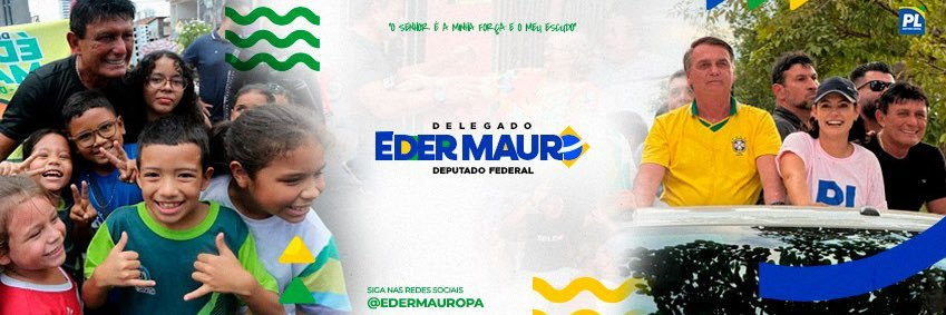 Delegado Éder Mauro 🇧🇷's banner