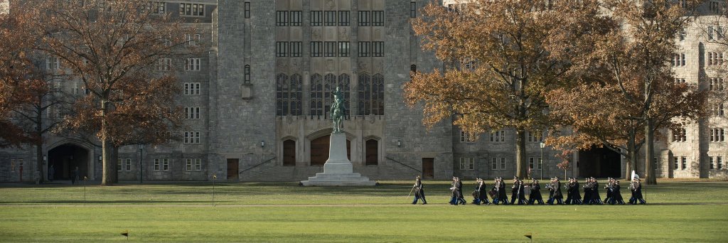 West Point Band's banner