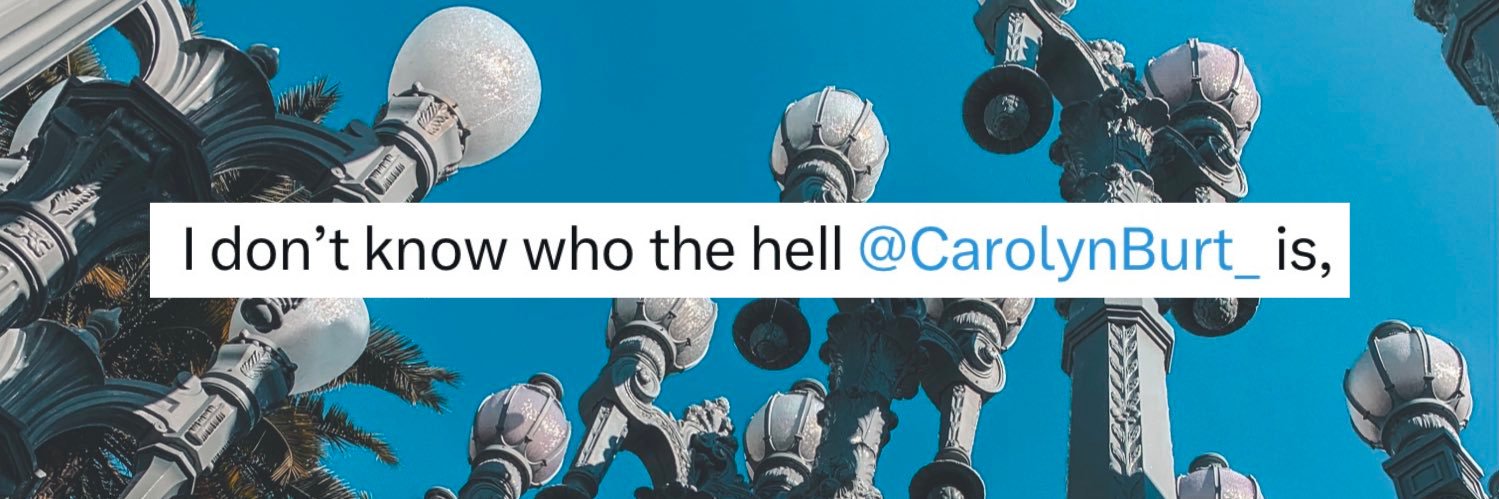 Carolyn Burt's banner