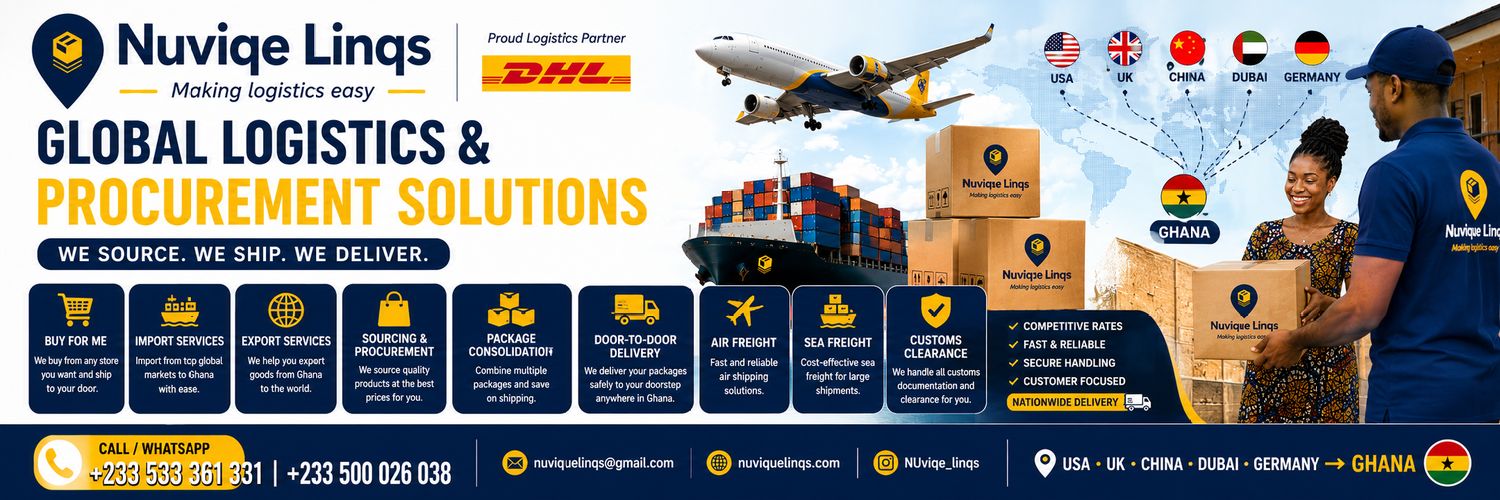 Nana Adjei 🛳️✈️🌐 (Procurement & Logistics)'s banner