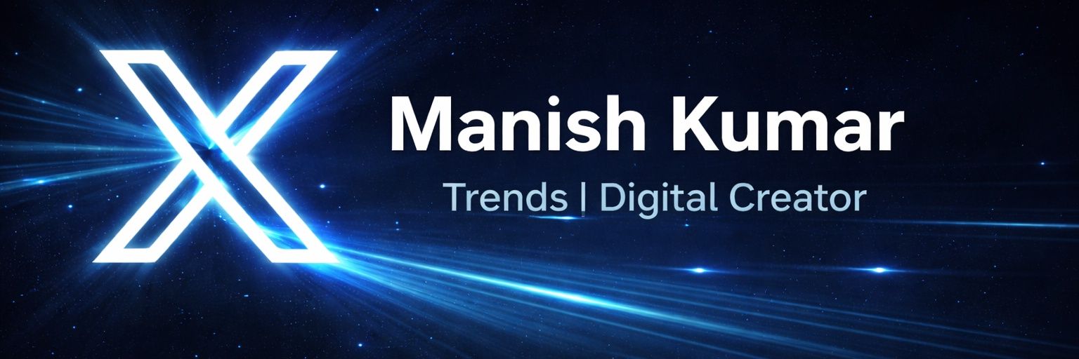Manish Kumar's banner