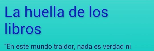 Inés - La huella de los libros's banner