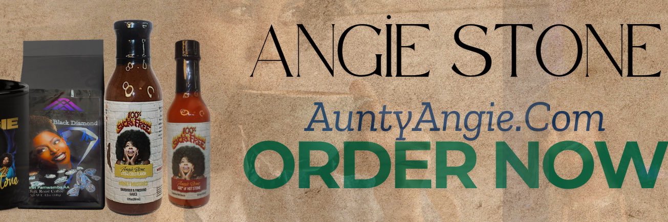 Angie Stone's banner