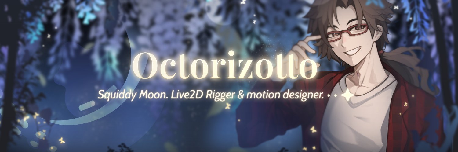 Octorizotto Live2d ☽ squiddymoon's banner