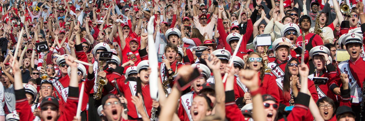 Cornell Football's banner