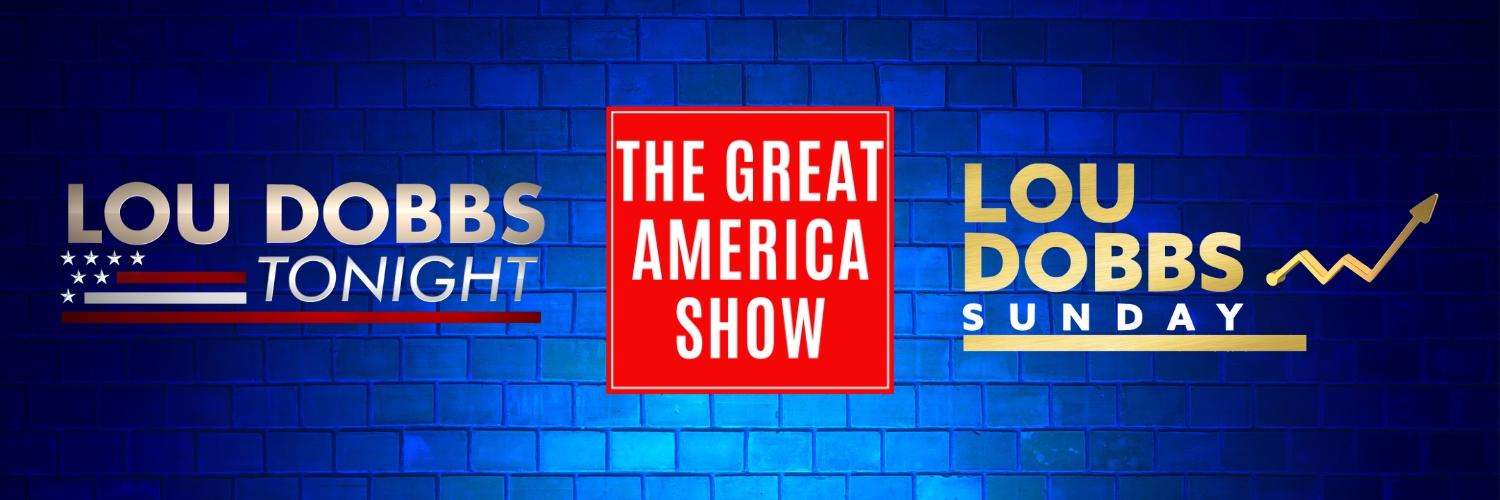 Lou Dobbs's banner