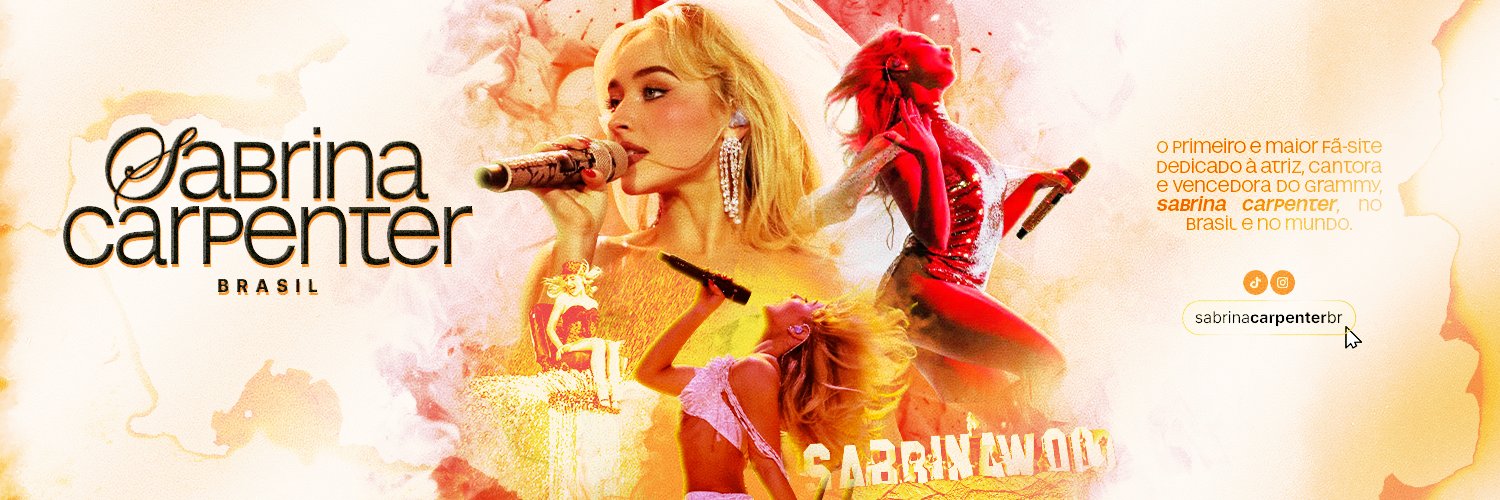Sabrina Carpenter Brasil | fan account's banner
