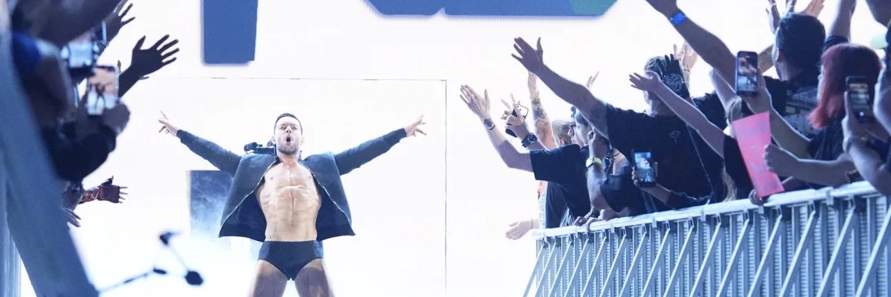 Finn Bálor's banner