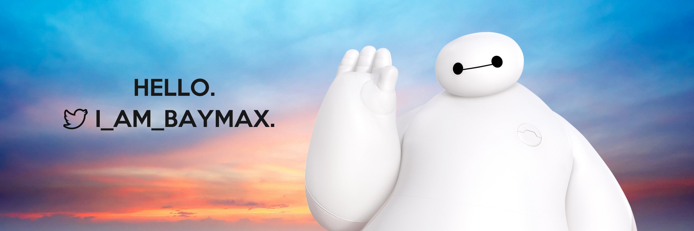I am Baymax's banner