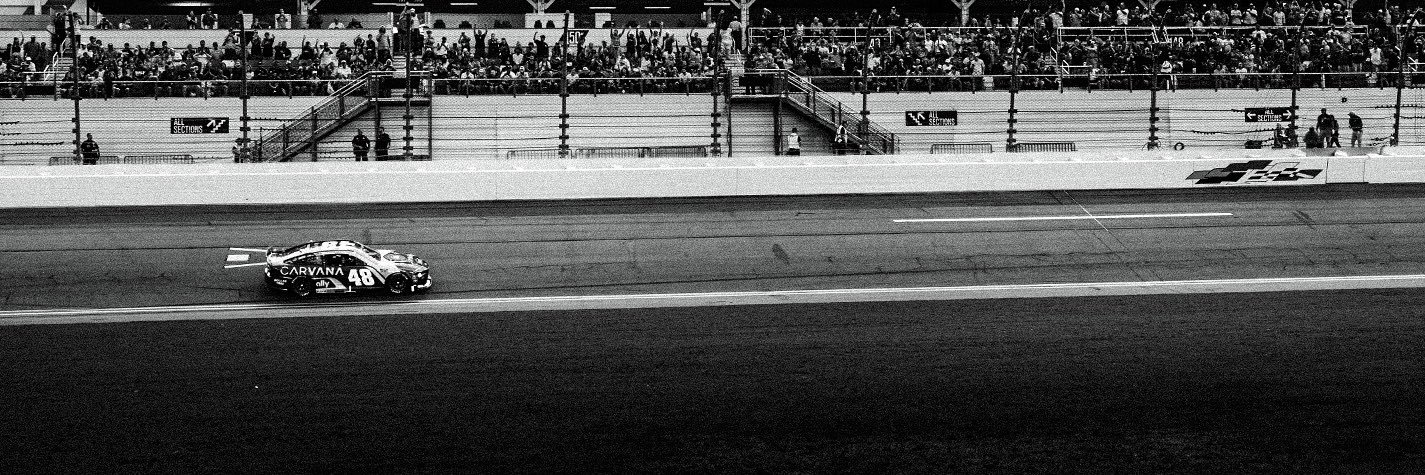 Jimmie Johnson's banner