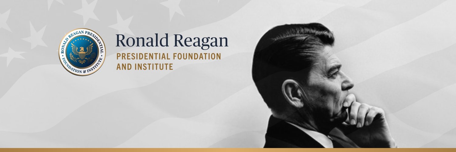 Ronald Reagan Presidential Foundation & Institute's banner