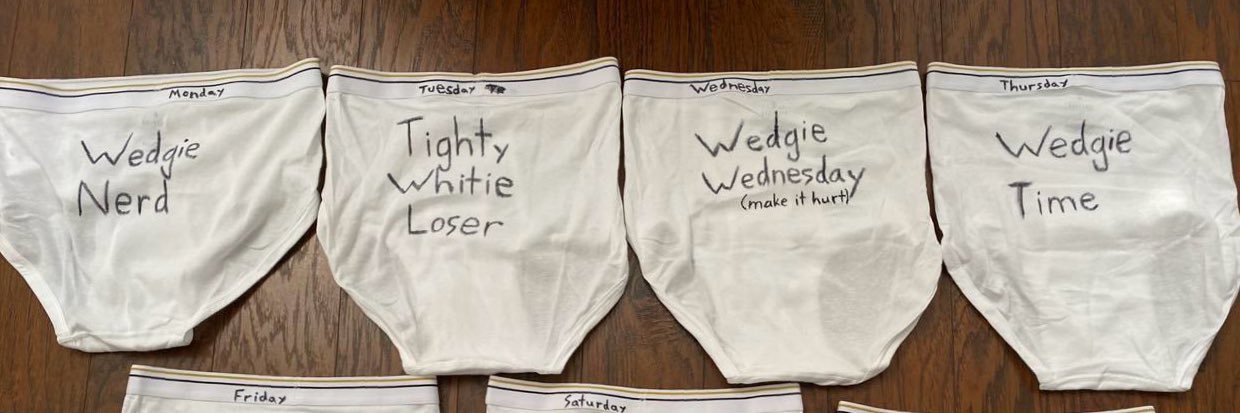 Wedgie Boy's banner