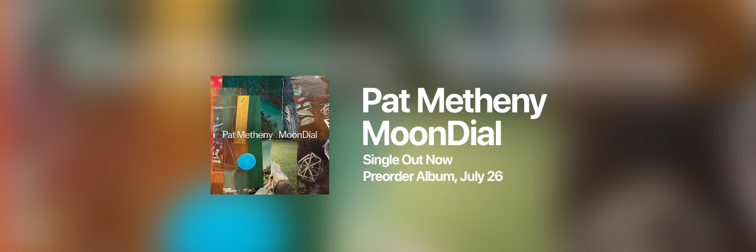 Pat Metheny's banner