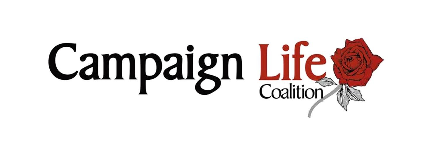 Campaign Life Coalition's banner