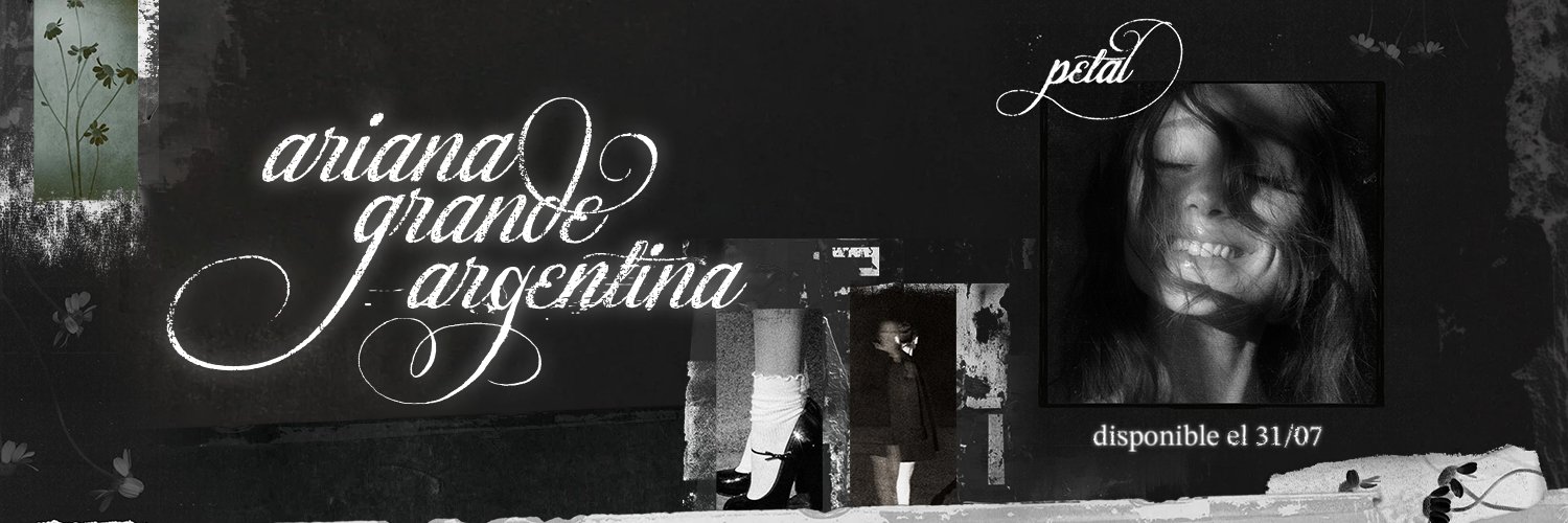Ariana Grande Argentina's banner