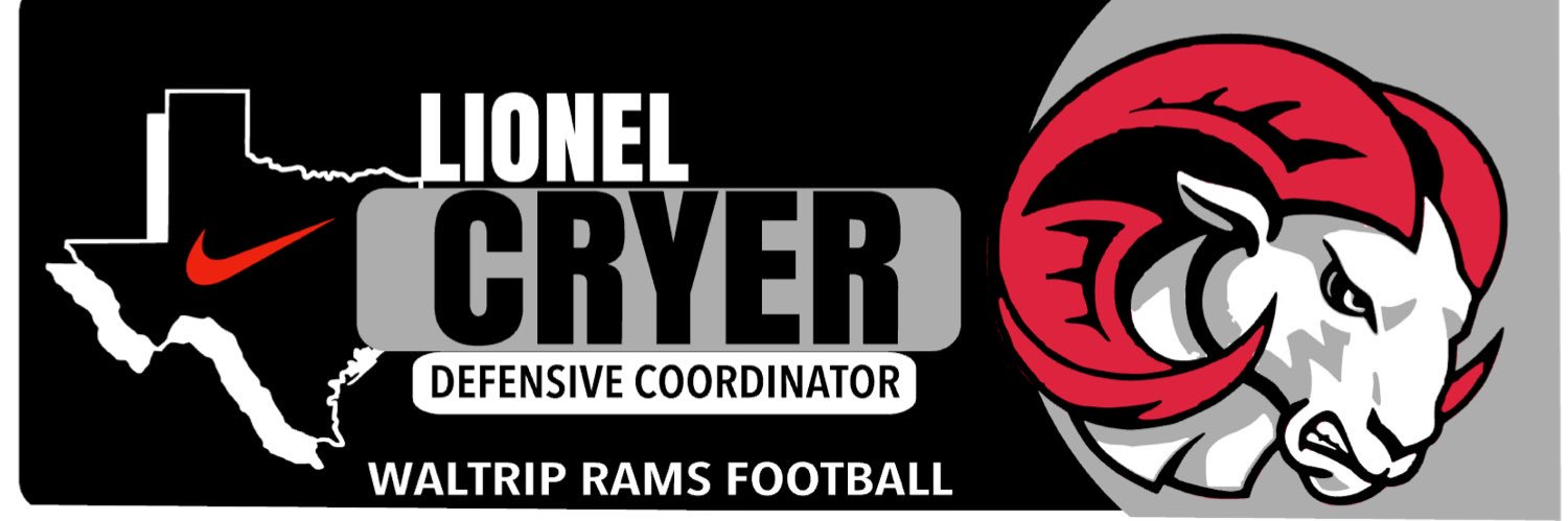 Coach L. Cryer's banner
